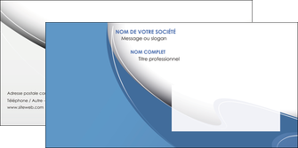 exemple enveloppe ure en  bleu pastel courbes fluides MLIGCH25283