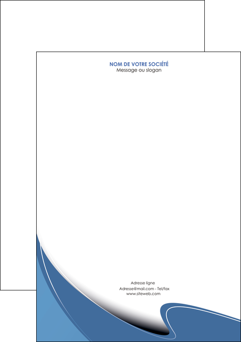 faire tete de lettre ure en  bleu pastel courbes fluides MIDBE25295