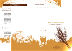 creation graphique en ligne depliant 2 volets  4 pages  boulangerie boulangerie boulange boulanger MLIG25319