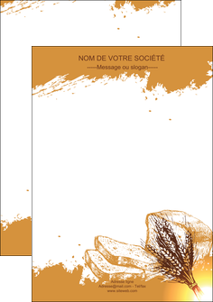 personnaliser modele de affiche boulangerie boulangerie boulange boulanger MLIG25341