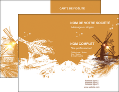 faire modele a imprimer carte de visite boulangerie boulangerie boulange boulanger MIDLU25399