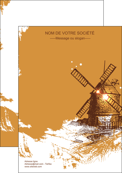 creation graphique en ligne affiche boulangerie boulangerie boulange boulanger MIDLU25403