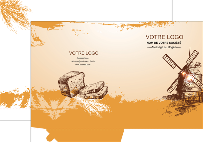 faire pochette a rabat bar et cafe et pub boulangerie boulange boulanger MIDBE25441