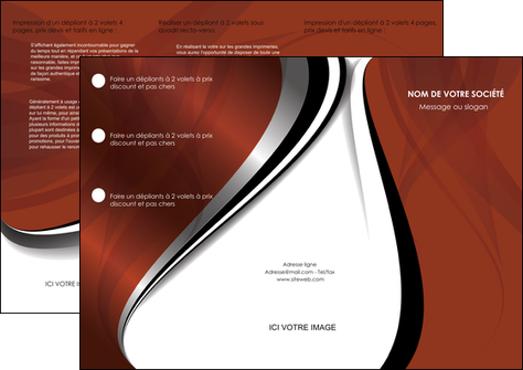 faire depliant 3 volets  6 pages  textures contextures structures MFLUOO25475