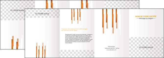 personnaliser maquette depliant 4 volets  8 pages  textures contextures structures MIDLU25517