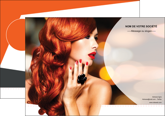 creation graphique en ligne pochette a rabat centre esthetique  coiffure coiffeur coiffeuse MIDLU25561