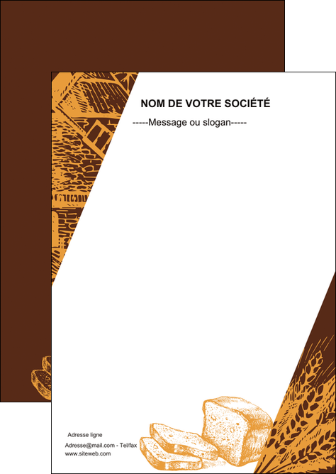 exemple flyers boulangerie boulangerie boulanger boulange MID25591