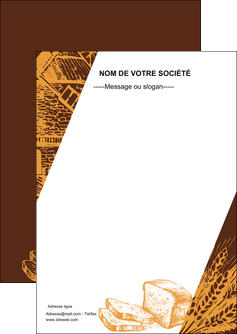 exemple flyers boulangerie boulangerie boulanger boulange MID25591