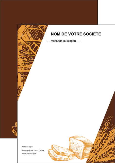 exemple affiche boulangerie boulangerie boulanger boulange MID25595