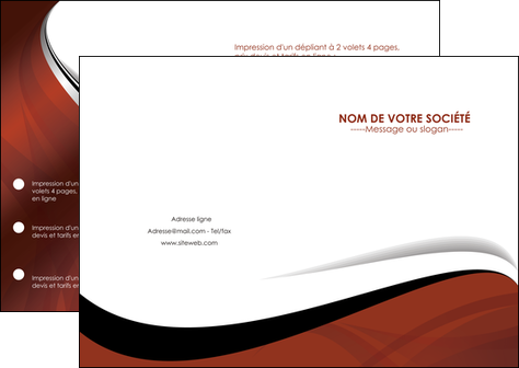 modele en ligne depliant 2 volets  4 pages  texture contexture structure MFLUOO25615