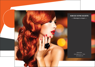impression pochette a rabat centre esthetique  coiffure coiffeur coiffeuse MIDLU25687