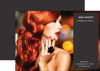 modele en ligne flyers centre esthetique  coiffure coiffeur coiffeuse MIDLU25693