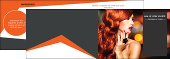 personnaliser modele de depliant 2 volets  4 pages  centre esthetique  coiffure coiffeur coiffeuse MIDLU25695
