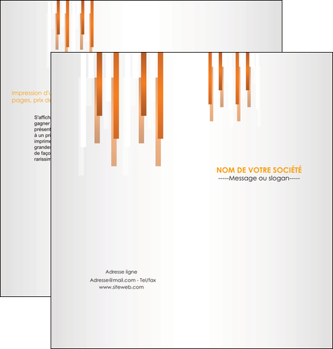 impression depliant 2 volets  4 pages  texture contexture structure MFLUOO25703