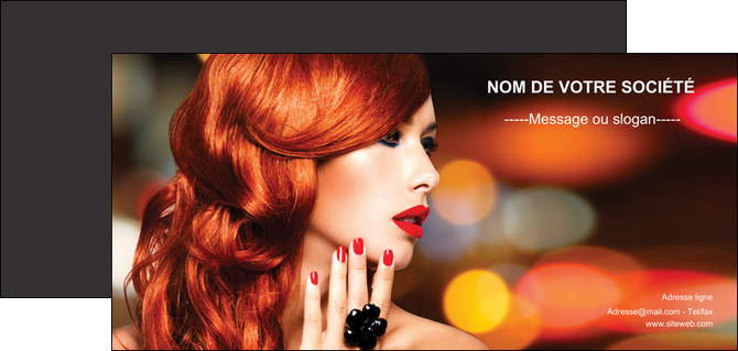 imprimerie flyers centre esthetique  coiffure coiffeur coiffeuse MIDLU25735