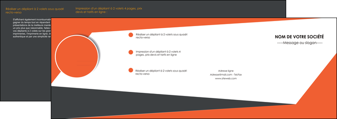 creer modele en ligne depliant 4 volets  8 pages  texture contexture structure MFLUOO25743
