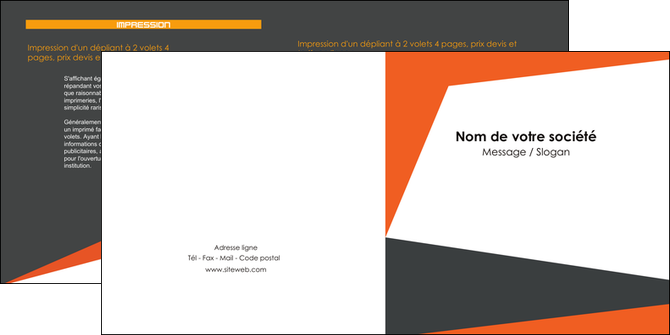 personnaliser maquette depliant 2 volets  4 pages  texture contexture structure MFLUOO25761