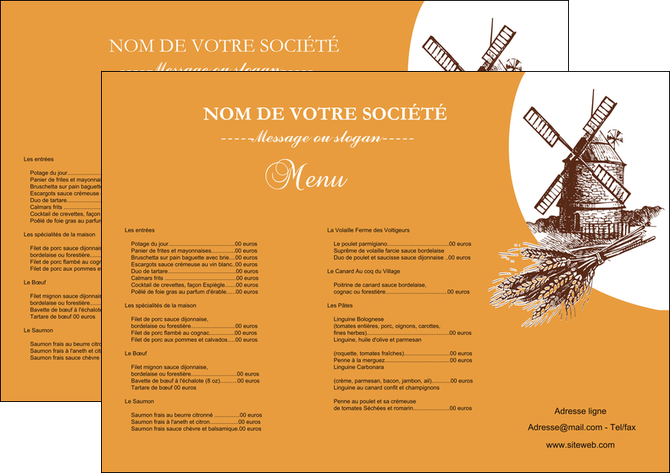 creer modele en ligne set de table boulangerie boulanger boulange MLIG25869