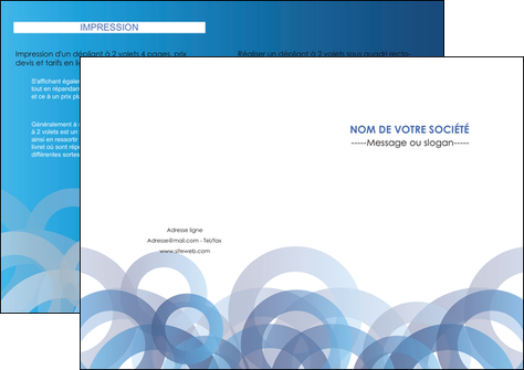 modele en ligne depliant 2 volets  4 pages  texture contexture structure MFLUOO25887