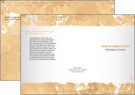 maquette en ligne a personnaliser depliant 3 volets  6 pages  texture structure contexture MIDBE25931