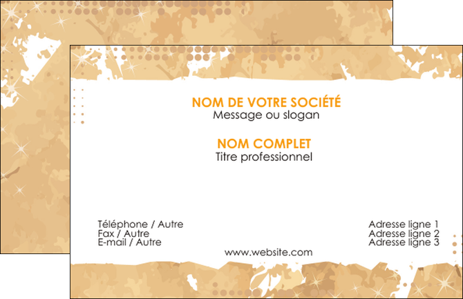 personnaliser maquette carte de visite texture structure contexture MFLUOO25943
