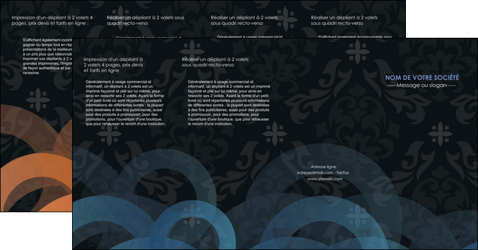 creer modele en ligne depliant 4 volets  8 pages  textures contextures structures MFLUOO26045