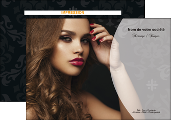 impression flyers cosmetique coiffure salon salon de coiffure MIDBE26067