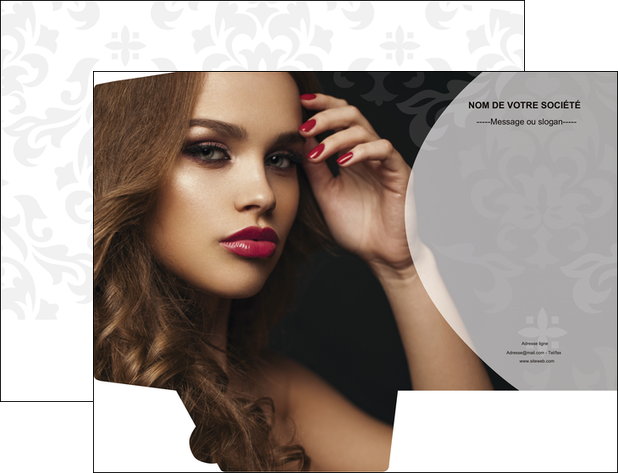 creer modele en ligne pochette a rabat cosmetique coiffure salon salon de coiffure MIDBE26077