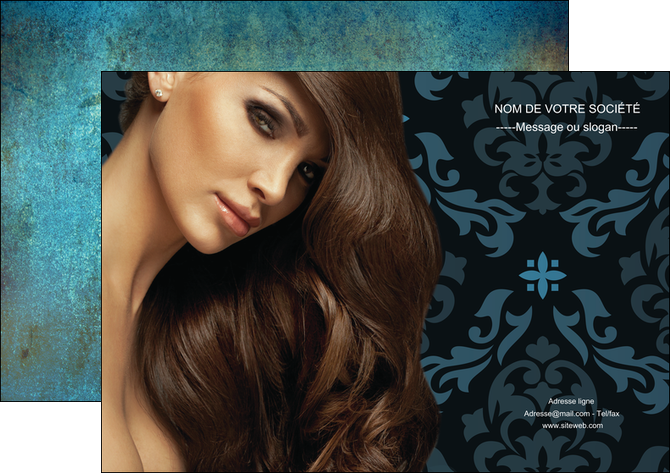 faire modele a imprimer affiche centre esthetique  coiffure salon de coiffure beaute MFLUOO26293