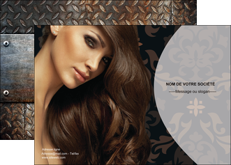 modele affiche centre esthetique  coiffure coiffeur coiffeuse MFLUOO26317