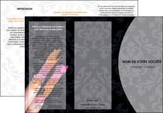 faire modele a imprimer depliant 3 volets  6 pages  cosmetique beaute ongles beaute des ongles MLGI26511