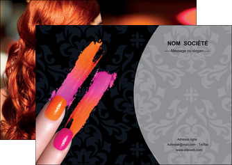 maquette en ligne a personnaliser flyers cosmetique beaute ongles beaute des ongles MLGI26513