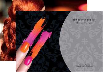 creer modele en ligne flyers cosmetique beaute ongles beaute des ongles MLGI26515