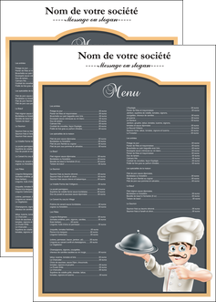 modele affiche metiers de la cuisine c MIDLU26549
