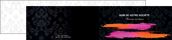 creation graphique en ligne depliant 2 volets  4 pages  cosmetique mode beaute salon MLIG26681
