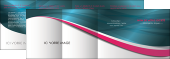 cree depliant 4 volets  8 pages  texture contexture structure MLIGLU26719