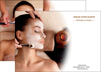 exemple affiche centre esthetique  masque masque du visage soin du visage MFLUOO26849