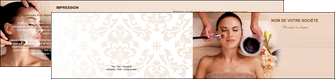 creation graphique en ligne depliant 2 volets  4 pages  centre esthetique  masque masque du visage soin du visage MFLUOO27067