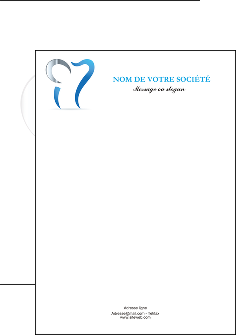faire flyers dentiste dents soins dentaires caries MFLUOO27153
