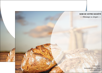 imprimerie affiche sandwicherie et fast food boulangerie boulanger boulange MLGI27211