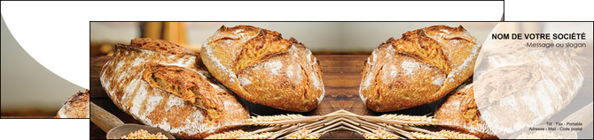 modele depliant 2 volets  4 pages  sandwicherie et fast food boulangerie boulanger boulange MID27219