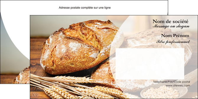 imprimer enveloppe sandwicherie et fast food boulangerie boulanger boulange MID27231