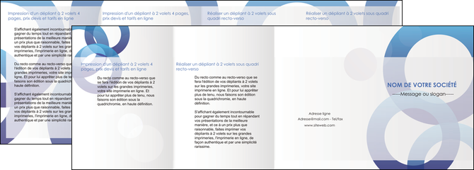 exemple depliant 4 volets  8 pages  texture contexture structure MFLUOO27239