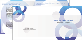 realiser depliant 2 volets  4 pages  texture contexture structure MLGI27257