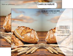 creer modele en ligne carte de visite sandwicherie et fast food boulangerie boulanger boulange MLGI27271