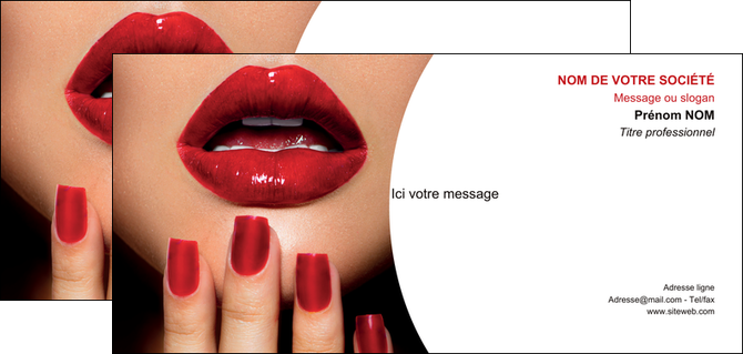 realiser carte de correspondance centre esthetique  ongles vernis vernis a ongles MFLUOO27363