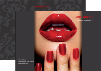 maquette en ligne a personnaliser flyers cosmetique ongles vernis vernis a ongles MIDBE27417