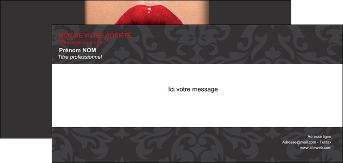 maquette en ligne a personnaliser carte de correspondance cosmetique ongles vernis vernis a ongles MIDBE27423