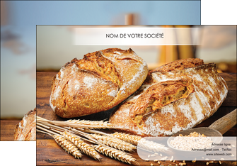 modele affiche sandwicherie et fast food boulangerie boulanger boulange MLGI27447