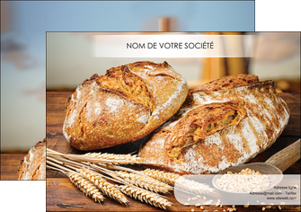 maquette en ligne a personnaliser affiche sandwicherie et fast food boulangerie boulanger boulange MLGI27449